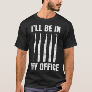 T-shirt Lock Picking Je serai dans mon bureau Locksmith Lo