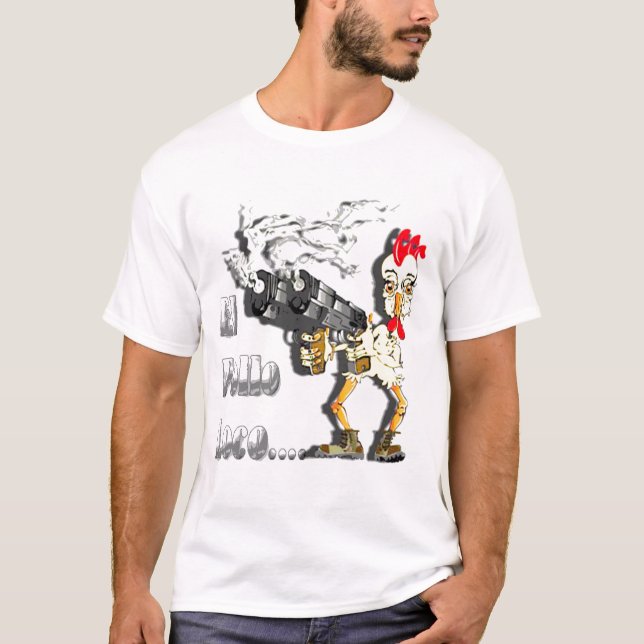 T-shirt Loco Pollo (Devant)
