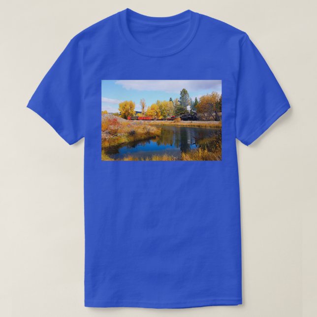 T-shirt Locomotive à vapeur 16 (Design devant)