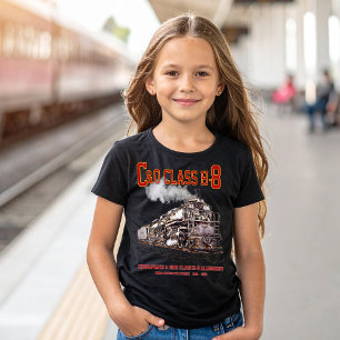 T-shirt Locomotive à vapeur Allegheny C&O Classe H-8 2-6-6