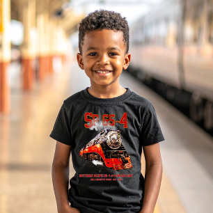 T-shirt Locomotive à vapeur classique Southern Pacific GS-