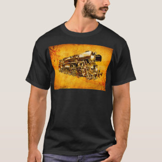 T-shirt Locomotive Dampflok vintage 12