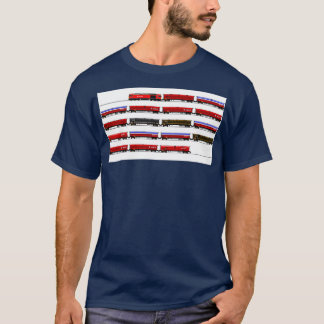 T-SHIRT LOCOMOTIVE DE CLASSE 60 AVEC RÉSERVATEURS