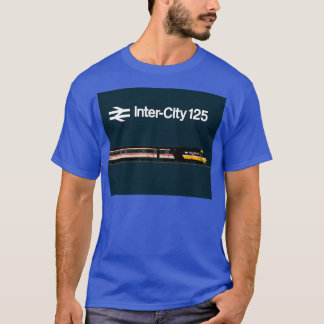 T-shirt Locomotive Intercity 125 patiné