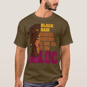 T-shirt Locs Mois d'histoire noire 