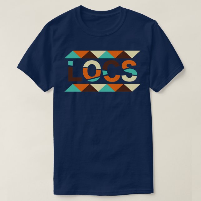 T-shirt Locs Retro Vintage (Design devant)