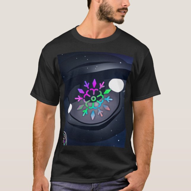 T-shirt l'oeil attentif (Devant)