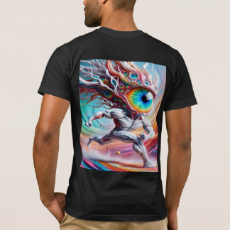 T-shirt L'Oeil Du Chasseur Va Au Combat Du Diable, RETOUR 