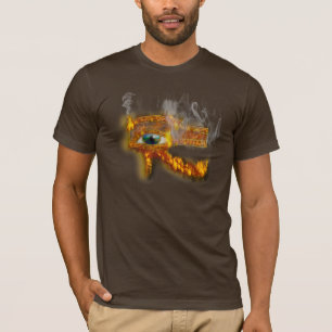 T-shirt L'oeil égyptien de Horus, ancienne chemise du conc