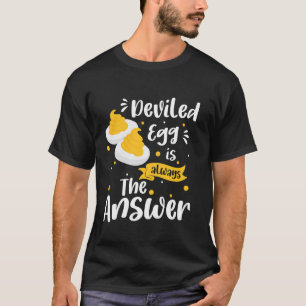 T-shirt L'œuf Mimosa Est Toujours La Réponse