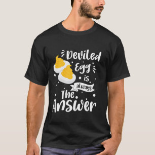 T-shirt L'œuf Mimosa Est Toujours La Réponse