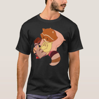 T-shirt Lofi Raccon