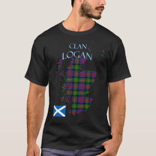 T-shirt Logan Scottish Clan Tartan Scotland