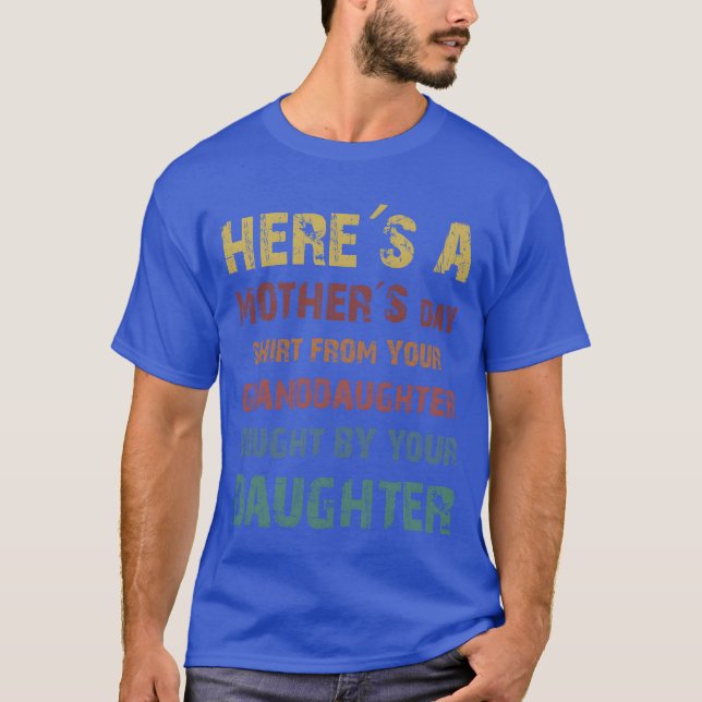 T-shirt LOGE UN JOUR DES MÈRES CHEMISE cadeau (Devant)