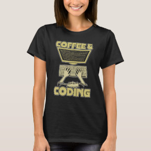 T-shirt Logiciel de programmation de caféine Coder Program