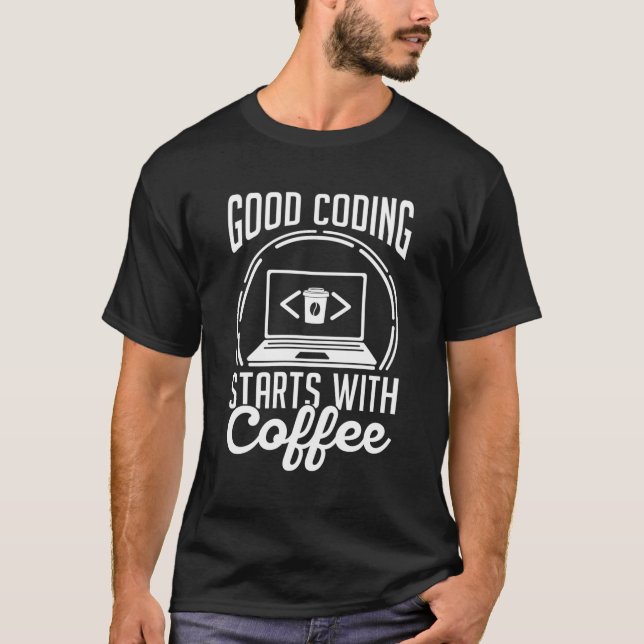 T-shirt Logiciel de programmation d'ingénieur logiciel Cod (Devant)