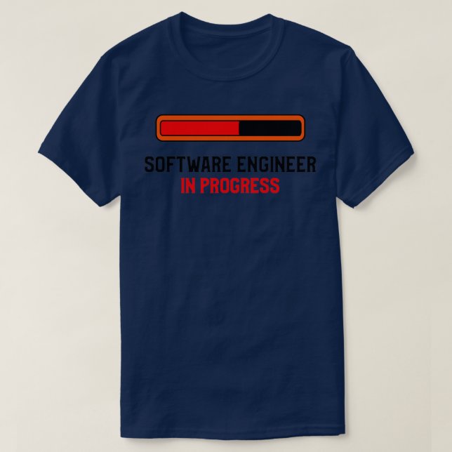 T-shirt Logiciel In Progress (Design devant)