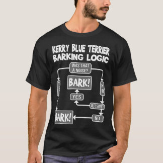 T-shirt Logique d'aboiement de chien, don de chien drôle,