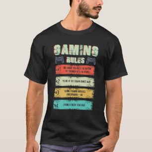T-shirt Logique de jeu Gaming Jeux vidéo Joueur