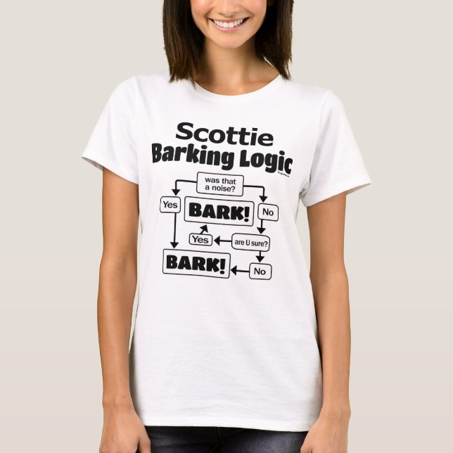 T-shirt Logique Scottie Barking (Devant)