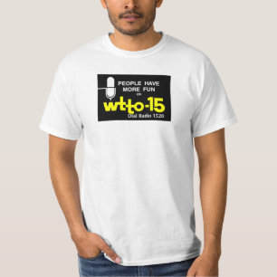 T-shirt Logo 1967 d'ère de WTTO 1520 AM Toledo
