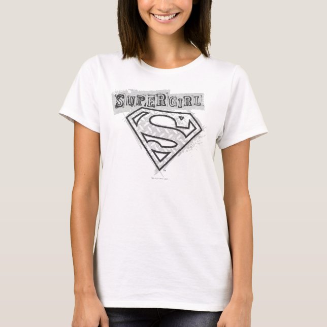 T-shirt Logo 1 de Supergirl (Devant)