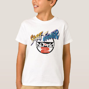 T-shirt Logo 2 de l'alpha 2 de Street Fighter