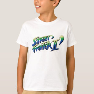 T-shirt Logo 2 du Street Fighter II'