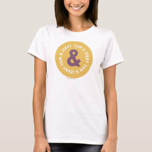 T-shirt Logo 3 Tom et Jerry Round