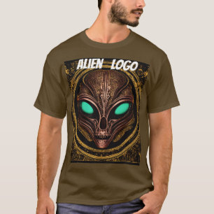 T-shirt " Logo Alien " conçu