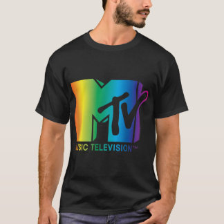 T-shirt Logo arc-en-ciel MTV
