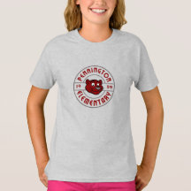 Logo Art Déco de taille moyenne en rouge