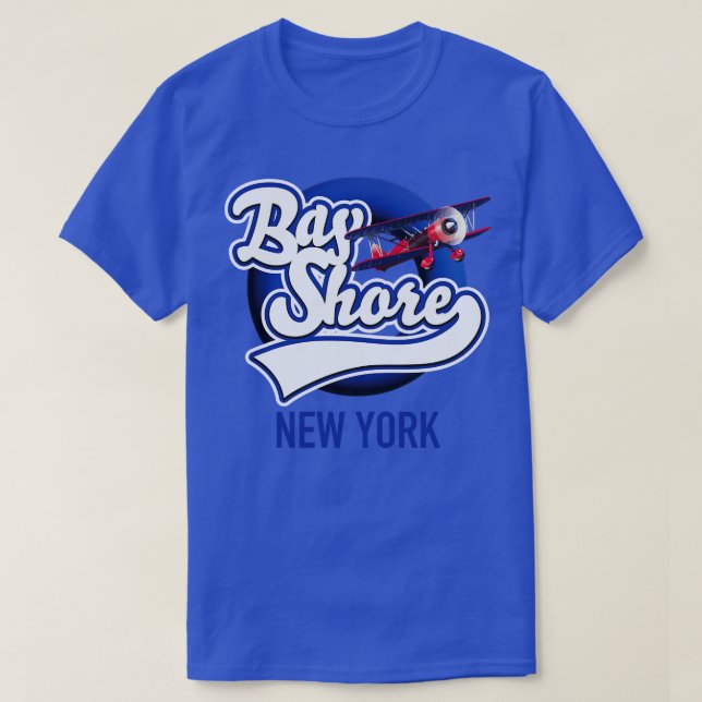 T-shirt Logo Bay Shore New York (Design devant)