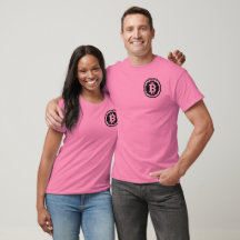 Logo Bitcoin BTC 8-Bit | Maillot de Baseball