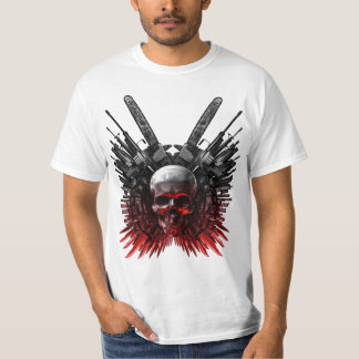 T-shirt Logo célèbre de tronçonneuse de film