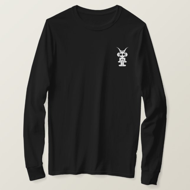 T-shirt logo classique IMPRESSION blanche (Design devant)