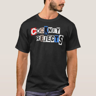 T-SHIRT LOGO =COCKNEY REJECTS  