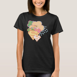 T-shirt Logo coloré de nuage de Supergirl