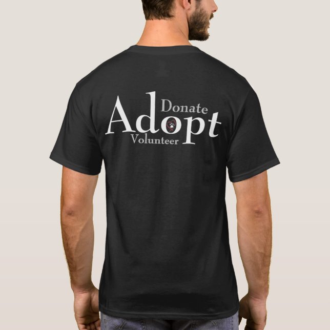 T-shirt Logo d'abri (Dos)