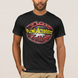 T-shirt Logo d'Acivists d'écoulement grand
