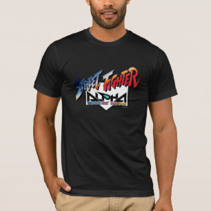 T-shirt Logo d'alpha de Street Fighter