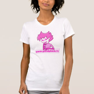 T-shirt Logo d'auriculaire de pixel