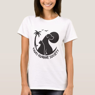 T-shirt Logo de base féminin avec le KHS noir