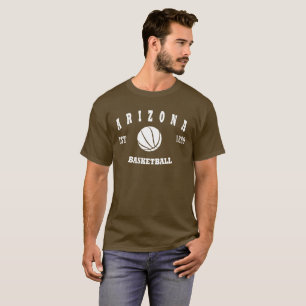 T-shirt Logo de basket-ball de l'Arizona rétro