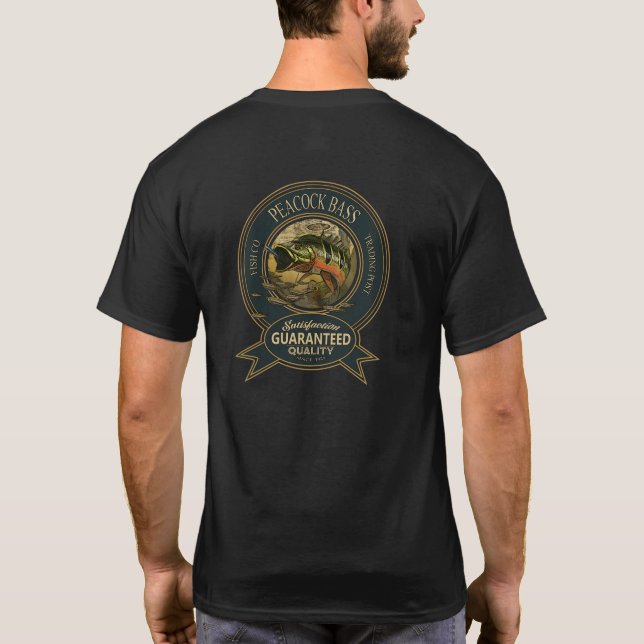 T-shirt Logo de basse de paon (Dos)