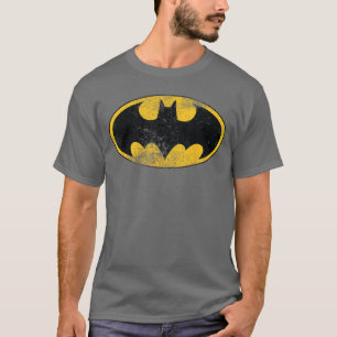 T-shirt Logo de Batman DC Classique Distressed