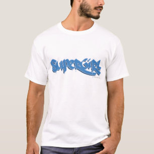 T-shirt Logo de bleu de Supergirl