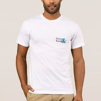 T-shirt Logo de bousculade et de Kanban avec la citation
