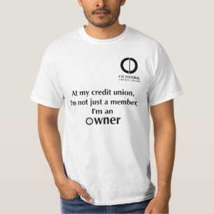 T-shirt Logo de CDFCU, propriétaire