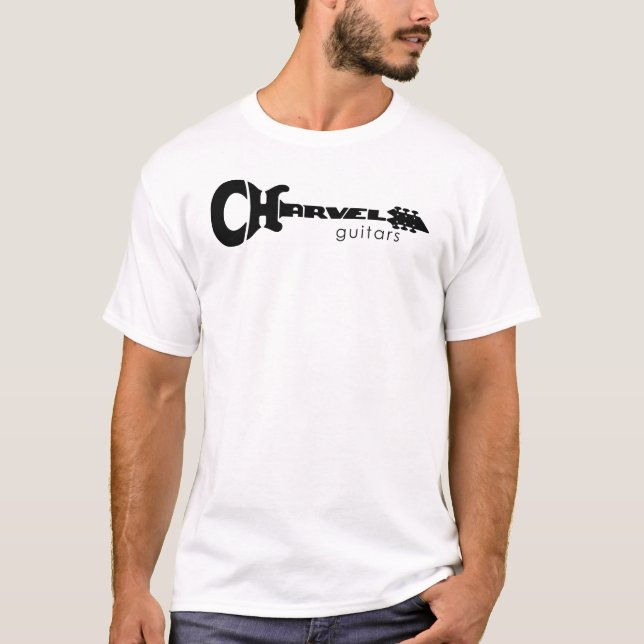 T-shirt Logo de Charvel Guitars (Devant)